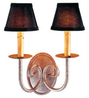 Meyda 13" Wide Squire 2 Light Wall Sconce 116865