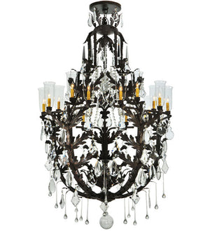 Meyda 48"W French Baroque 16 LT Chandelier '117280