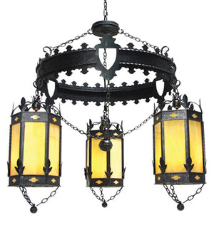 Meyda 54" Wide Valhalla 3 Light Chandelier '117418