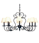 Meyda 36" Wide Corrina 8 Light Chandelier '118012