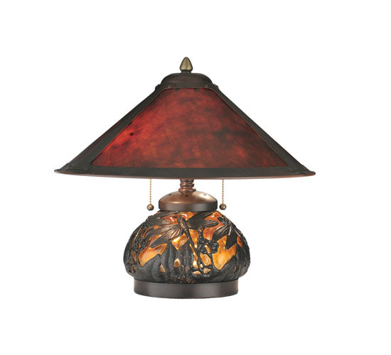 Meyda 16" High Sutter Lighted Base Table Lamp '118681