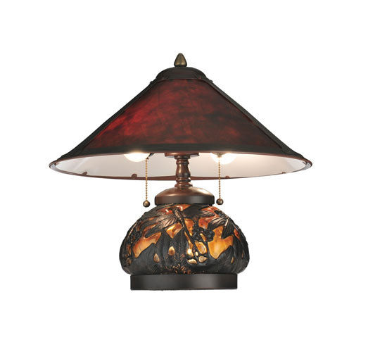 Meyda 16" High Sutter Lighted Base Table Lamp '118681