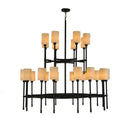 Meyda 60"W Fantasy 24 LT Two Tier Chandelier '118829