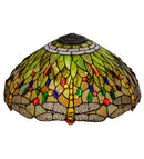 Meyda 18"W Tiffany Hanginghead Dragonfly Shade '118846