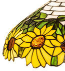 Meyda 16" Wide Wild Sunflower Shade '119557