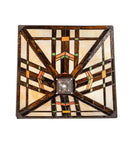 Meyda 14" Square Prairie Wheat Shade '119637