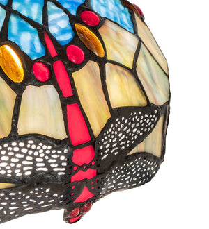 Meyda 10" Wide Tiffany Hanginghead Dragonfly Shade '119646