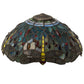 Meyda 16"W Tiffany Hanginghead Dragonfly Shade - 119649