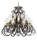Meyda 54" Wide Serratina Chandelier '119766