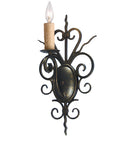 Meyda 11" Wide Kenneth 1 Light Wall Sconce 120136'