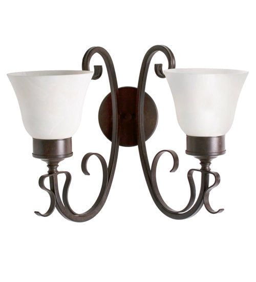 Meyda 19" Wide Mirasol 2 Light Wall Sconce 120144