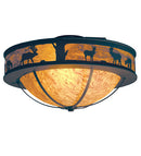Meyda 24" Wide Savannah Flushmount 120166