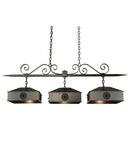 Meyda 60" Long Stefano 3 Light Island Pendant 120181