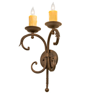 Meyda 11"W Andorra 2 LT Wall Sconce 120207