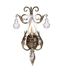 Meyda 12" Wide French Elegance 1 Light Wall Sconce 120223