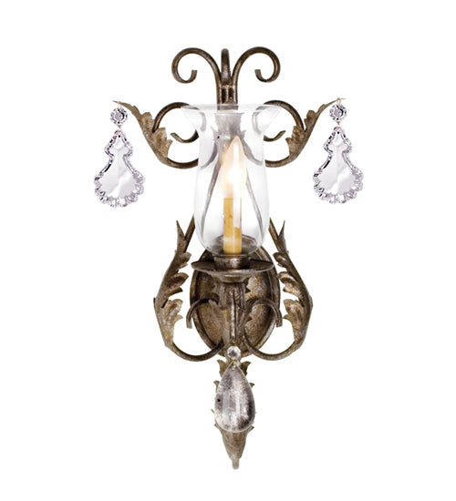 Meyda 12" Wide French Elegance 1 Light Wall Sconce 120223