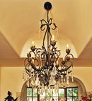 Meyda 54" Wide Felicia 10 Light Chandelier '120317