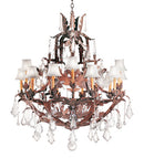 Meyda 36" Wide French Baroque 16 Light Chandelier- 120330