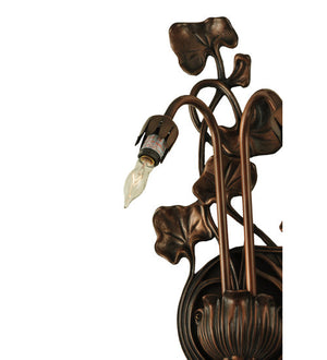 Meyda 7"W Pond Lily 2 LT Wall Sconce Hardware '12033