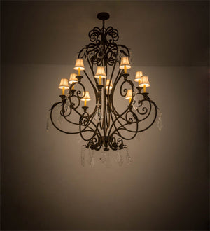 Meyda 48"W Josephine 10 LT Chandelier- 120429