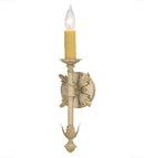 Meyda 5" Wide Clovis Wall Sconce 120826