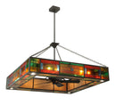 Meyda 60" Square Hausman Mission Chandel-Air 121249