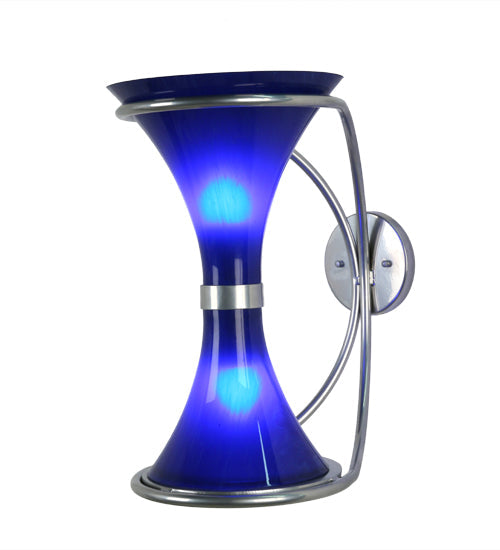 Meyda 10" Wide Chronos 2 Light Wall Sconce 121543