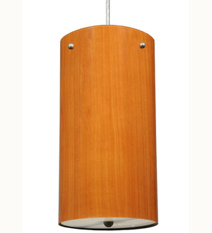 Meyda 6"W Cilindro Faux Cherry Pendant 122058