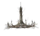 Meyda 132" Wide Twigs 12 Light Chandelier 124549