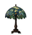 Meyda 17"H Nightfall Wisteria Accent Lamp '124813
