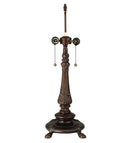 Meyda 19" High Wisteria 2 Light Table Base '130096