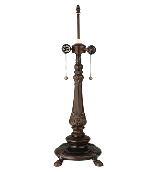 Meyda 19" High Wisteria 2 Light Table Base '130096