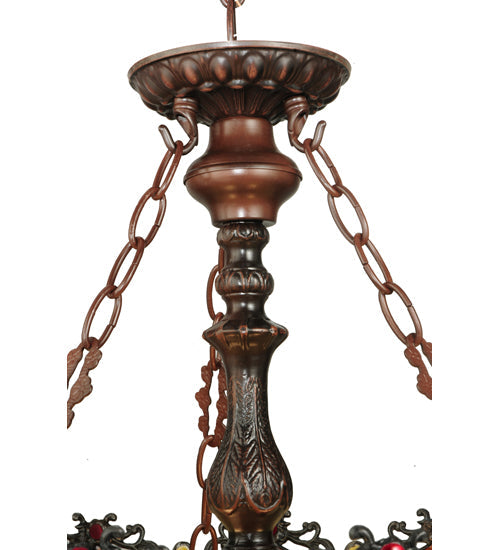 Meyda 18"W Jeweled Katherine Inverted Pendant '124835