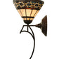 Meyda  9"W Ilona Wall Sconce '125109