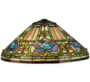 Meyda 26.5"H Tiffany Floral Table Lamp '124816
