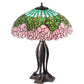 Meyda 30" High Tiffany Cabbage Rose Table Lamp- 126904