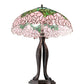 Meyda 30" High Tiffany Cabbage Rose Table Lamp- 126904