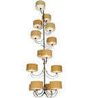Meyda 60"W Sequoia 14 Arm Chandelier 127593