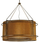 Meyda 47" Wide Maille Drum Pendant 128778