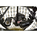 Meyda 16" Wide Chrisanne Crystal Flushmount- 130636