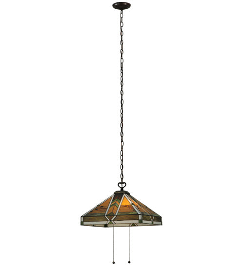 Meyda 17"Sq Abilene Pendant '130750