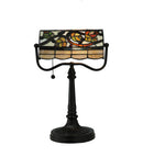 Meyda 15"H Vineyard Banker's Lamp '130760