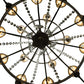 Meyda 48" Wide Amaury 15 Light Two Tier Chandelier- 132050