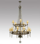 Meyda 48" Wide Amaury 15 Light Two Tier Chandelier- 132050