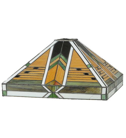 Meyda 14" Square Abilene Shade '133245