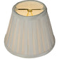 Meyda 5"W X 4"H Channell Tapered & Pleated Shade '219771