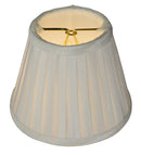 Meyda 5"W X 4"H Channell Tapered & Pleated Shade '219771