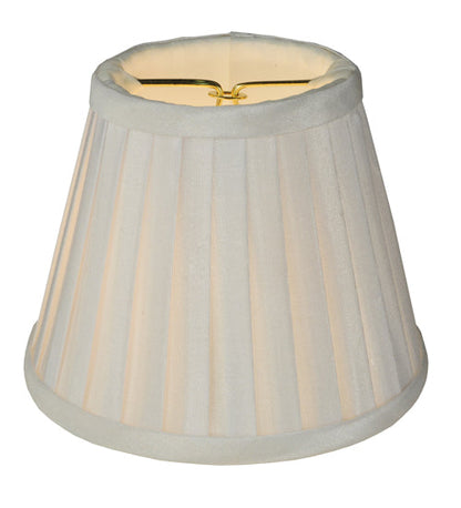Meyda 5"W X 4"H Channell Tapered & Pleated Shade '219771