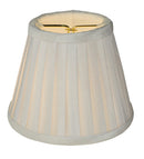 Meyda 5"W X 4"H Channell Tapered & Pleated Shade '219771