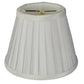Meyda 5"W X 4"H Channell Tapered & Pleated Shade '219771
